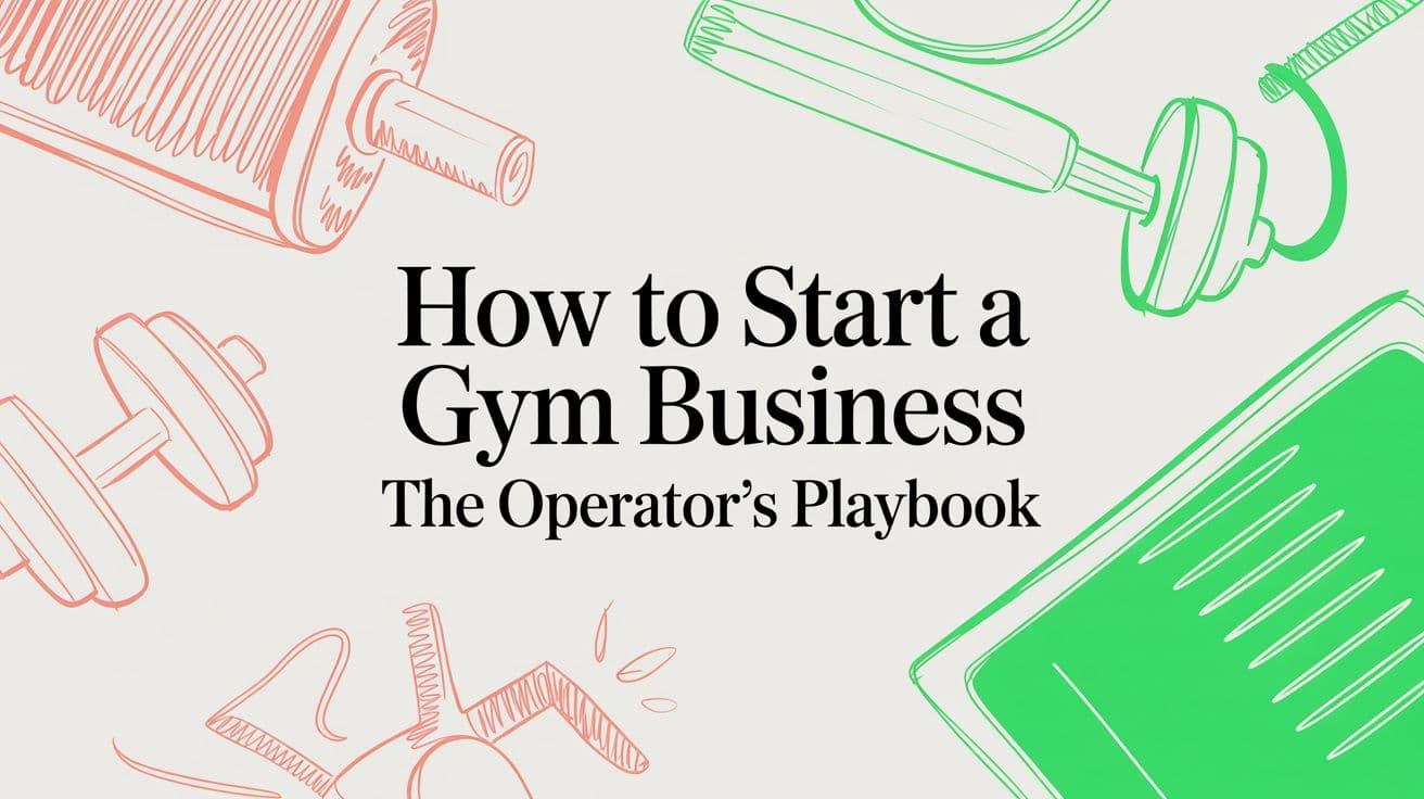 How to Start a Gym Business: The Operator's Playbook