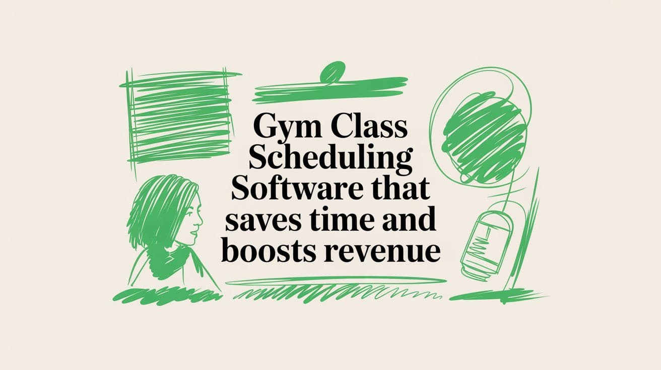 Gym Class Scheduling Software Built for Operators Who Don't Have Time to Waste