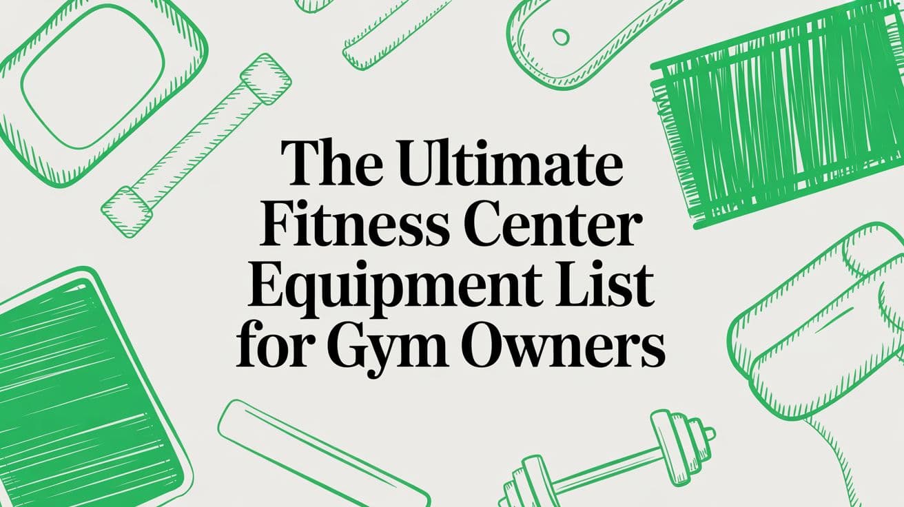 The Ultimate Fitness Center Equipment List for Gym Owners