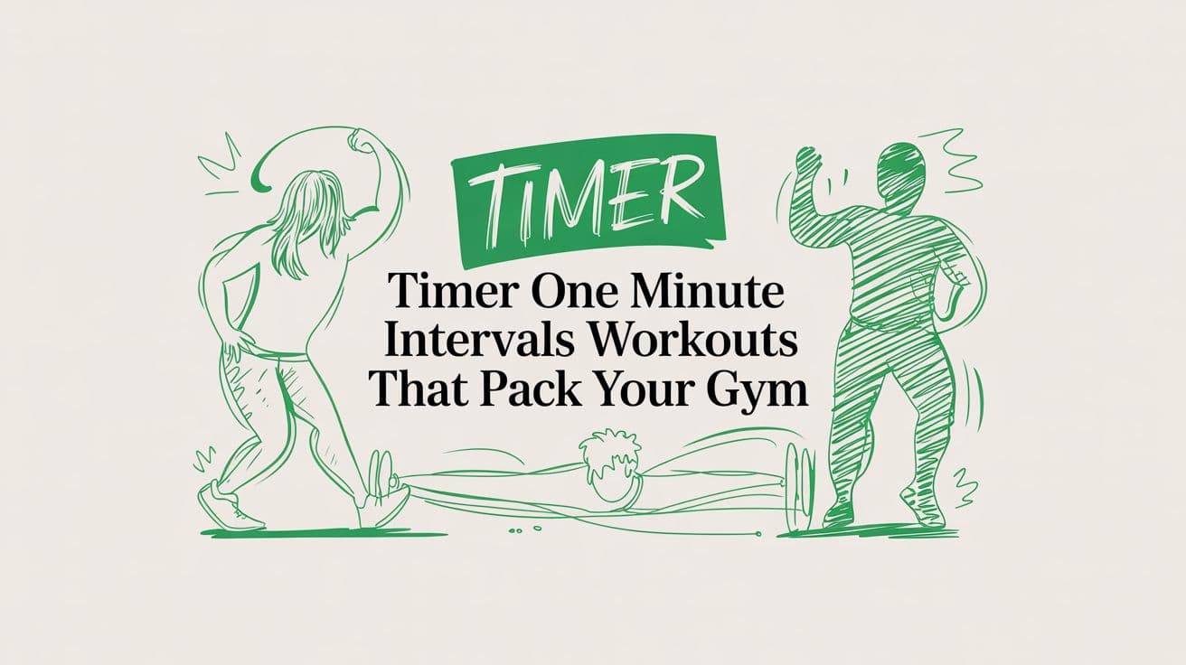 Timer One Minute Intervals: The Easiest Way to Pack Your Classes