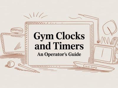 The Operator's No-Nonsense Guide to Gym Clocks and Timers in 2026