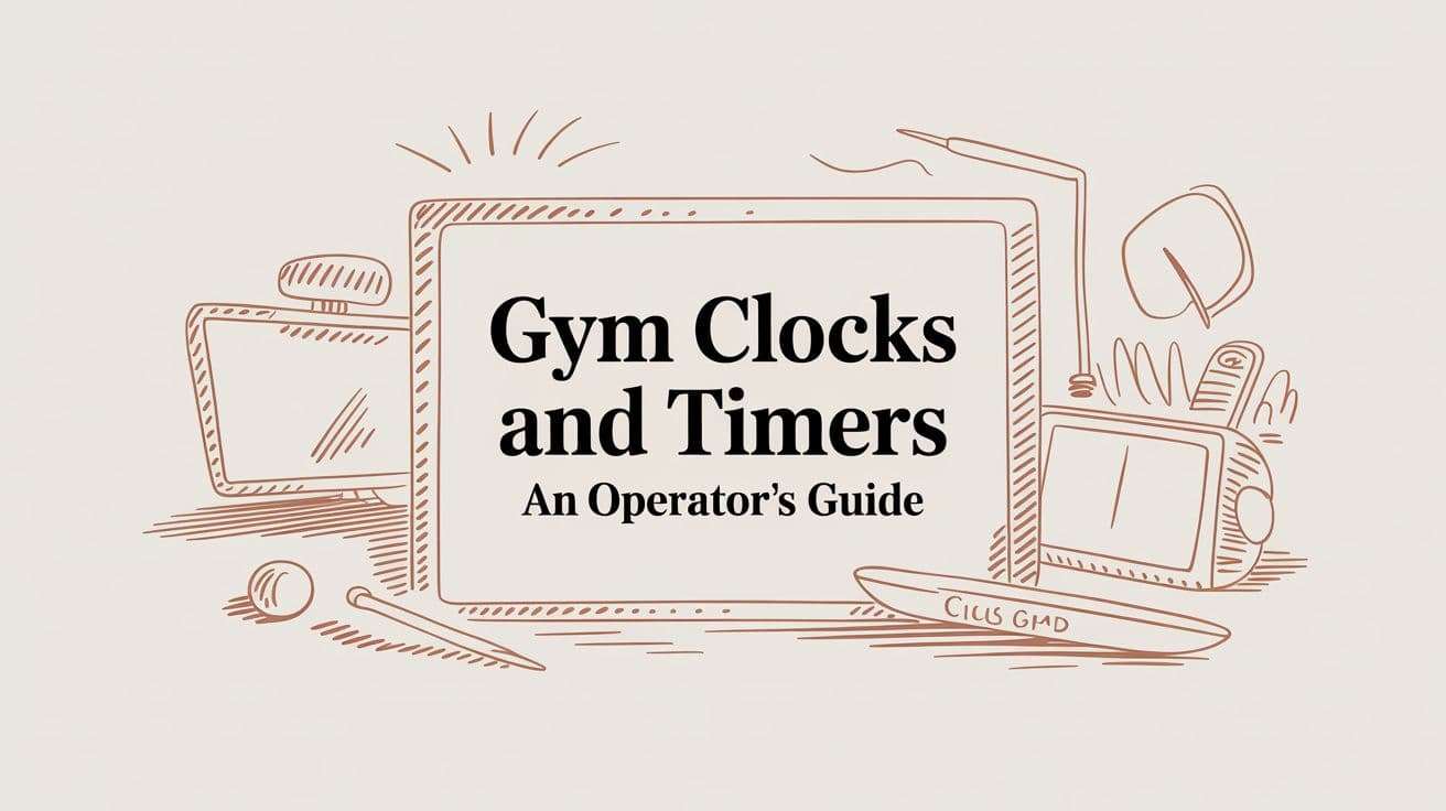 The Operator's No-Nonsense Guide to Gym Clocks and Timers in 2026
