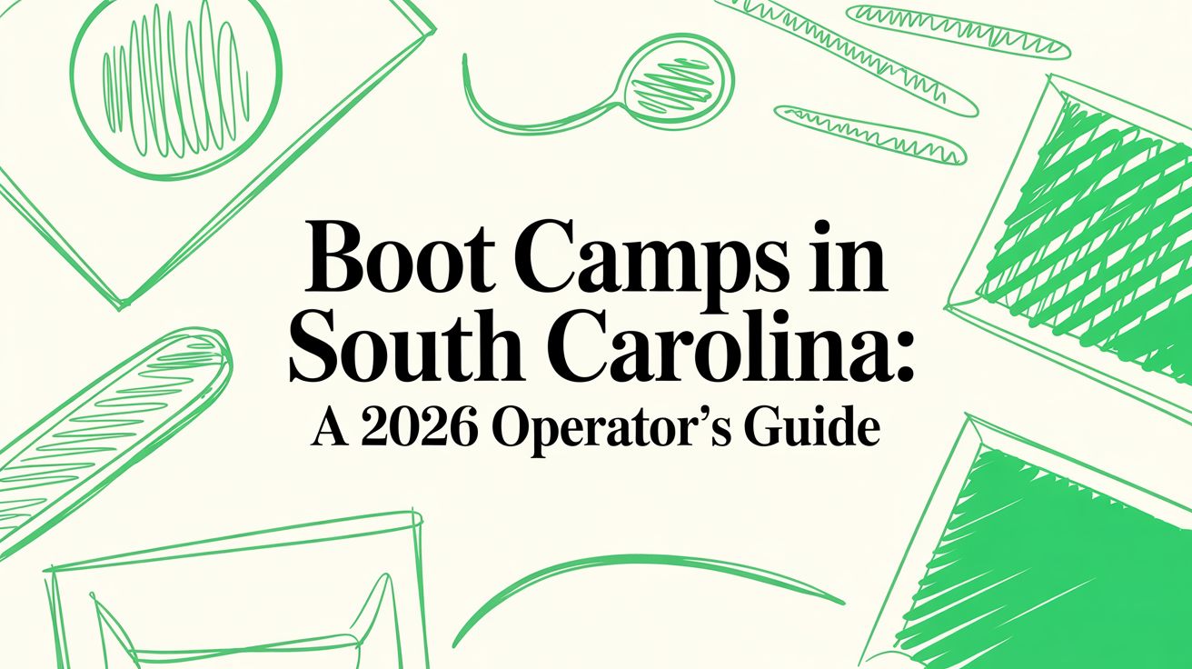 Boot Camps in South Carolina: A 2026 Operator's Guide | Fitness GM